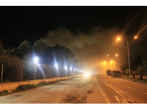 Adana’da pamuk yağı fabrikasında yangın