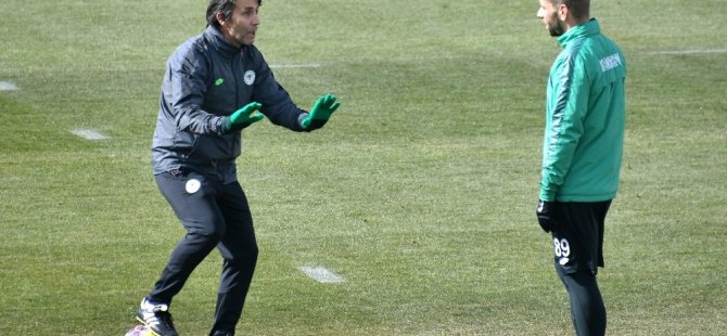 Konyaspor’da Göztepe maçı hazırlıkları sürüyor