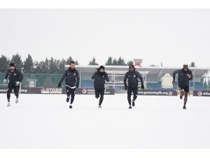 Gaziantep FK'de neşeli antrenman