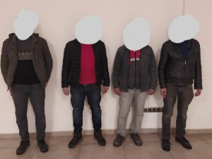 Cami inşaatından demir çalan şüpheliler yakalandı