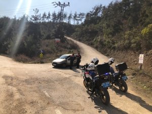 Bursa jandarmasından trafik uygulaması