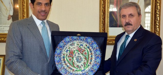 BBP Genel Başkanı Destici’den Katar’ın Ankara Büyükelçisi Al Shafi’ye ziyaret