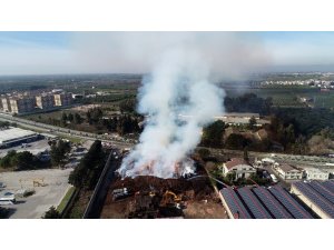 Adana’daki fabrika yangını 32 saattir sürüyor