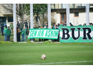 Bursaspor, taraftarıyla buluştu