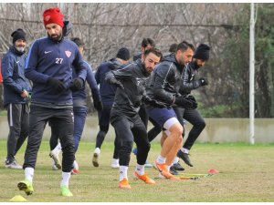 Hatayspor, Akhisarspor maçının hazırlıklarını tamamladı