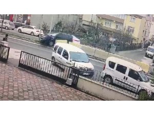 Hasmını karakol önünde aracıyla ezmeye çalıştı