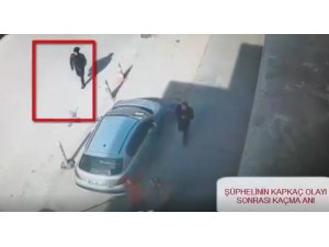 Kapkaç şüphelisi kamerada