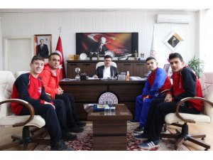 Türkiye üçüncülerinden İl Müdürüne ziyaret