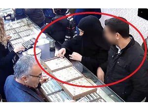 Sevgililer Günü hırsızları 5 bin TL’lik yüzük çaldı