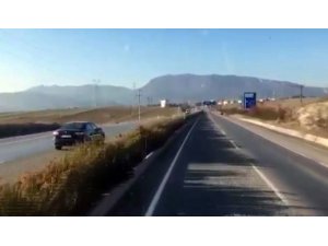 Ters yönden giden sürücülere ceza