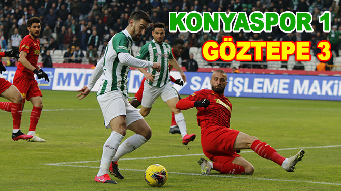 Konyaspor yine galibiyete hasret kaldı!
