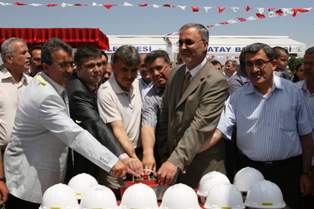 Akyıldız Konutlarının temeli atıldı