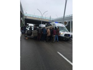 Van’da trafik kazası: 3 yaralı
