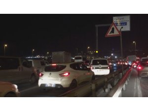 E-5’te geri geri giden araçlar bu kadarına pes dedirtti
