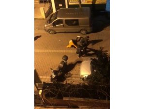 Avcılar’da sopalı, sandalyeli kavga kamerada