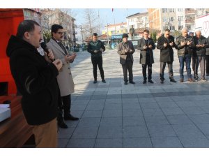 Manyas’ta İdlip için yardım kampanyası başlatıldı