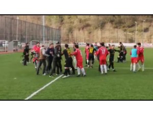 Sinop Erfelek’te oynanan maçın ardından olay çıktı