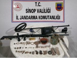 Sinop’ta tarihi eser kaçakçılığı