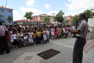 Kulu'da 9 bin 733 öğrenci karne aldı