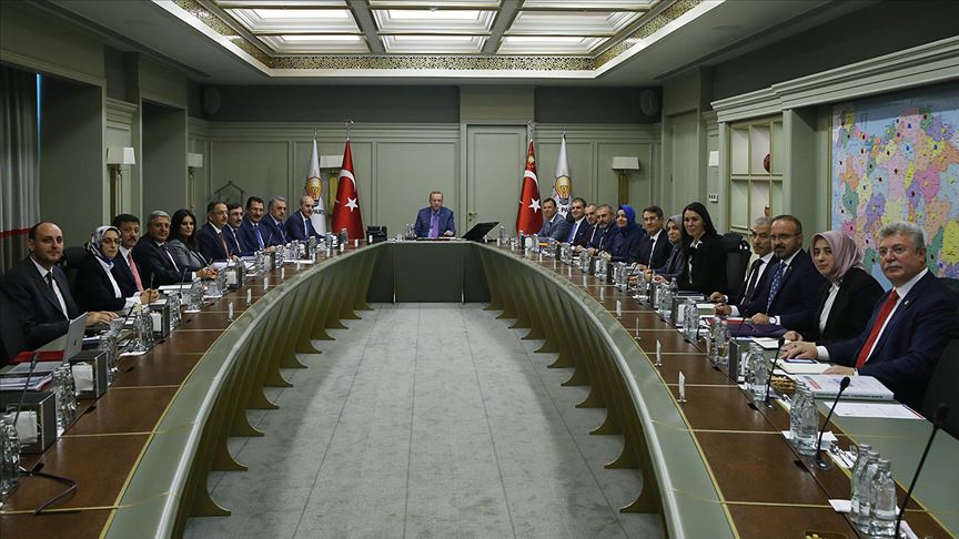 AK Parti MYK toplandı