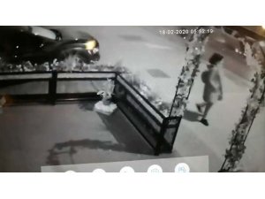 Bağdat Caddesi’nde takla atan otomobil kamerada