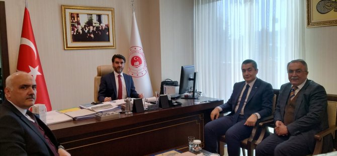 Kızılcahamam heyetinden bakanlıklara ziyaret
