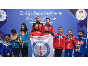 TÜSF Kros Türkiye Şampiyonası’na DPÜ damgası