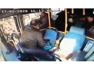 Otobüs şoförüne darp