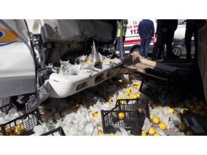 Tarsus’ta trafik kazası: 2 yaralı