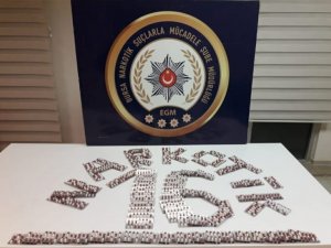 Ampulün içerisinde uyuşturucu çıktı
