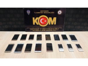 Adıyaman’da iş yerine "cep telefonu" baskını
