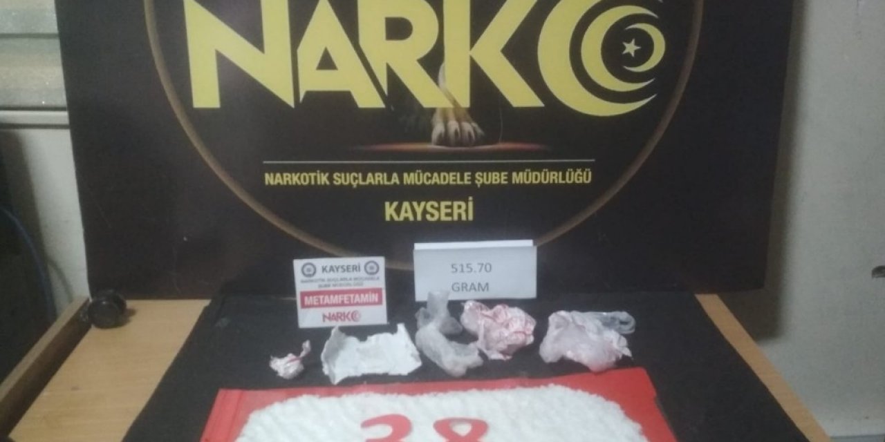 Kayseri’de uyuşturucu operasyonu: 2 tutuklama