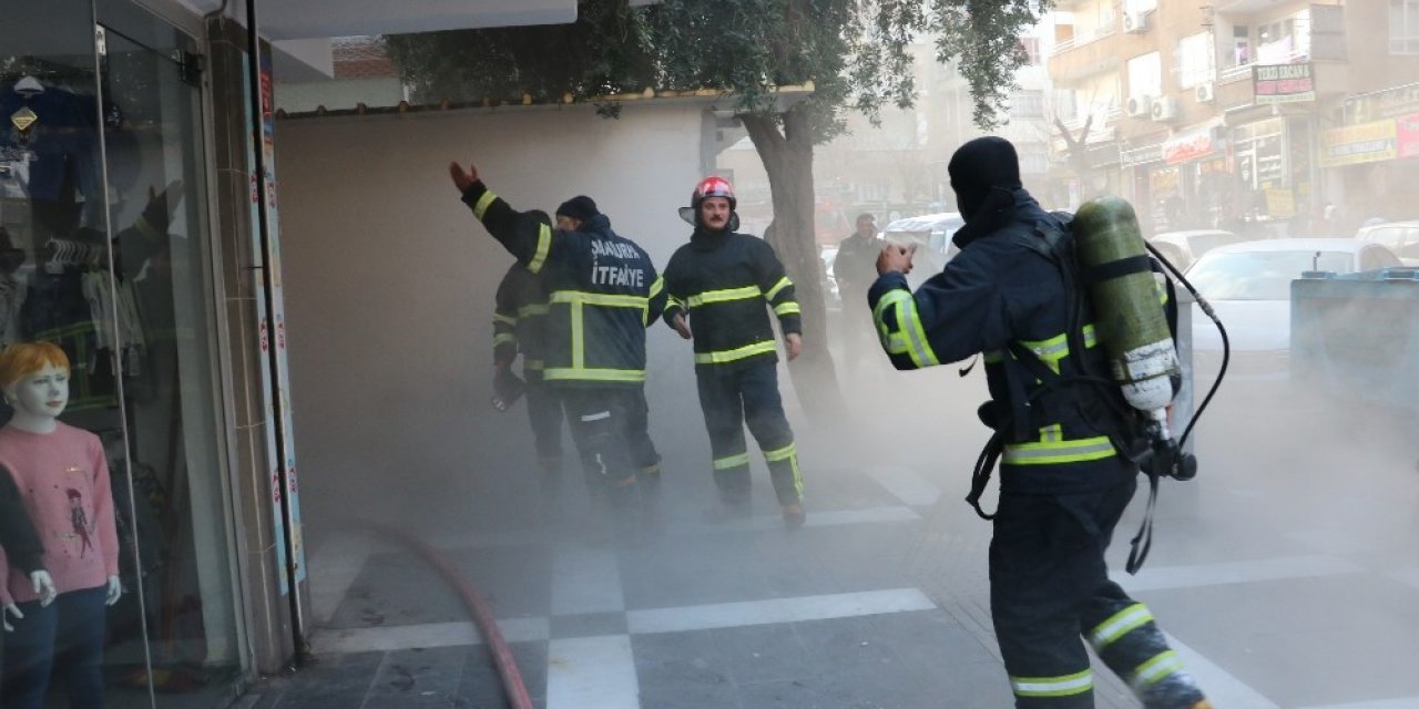 Şanlıurfa’da ev yangını korkuttu