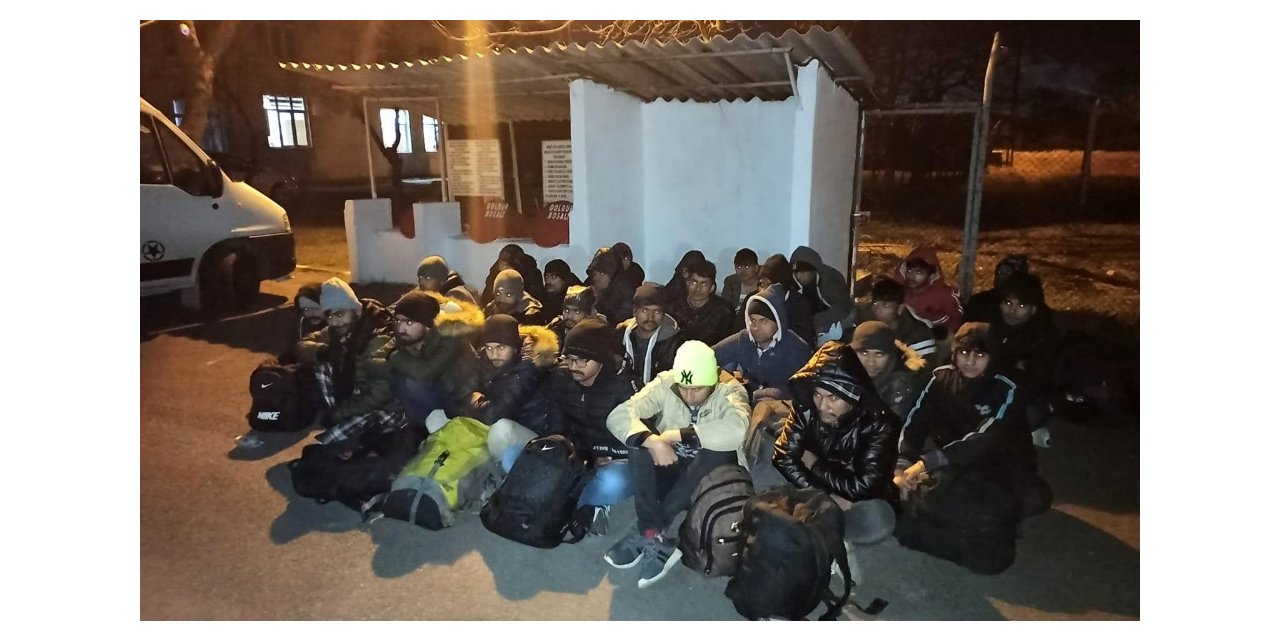 Tekirdağ’da 27 kaçak göçmen yakalandı