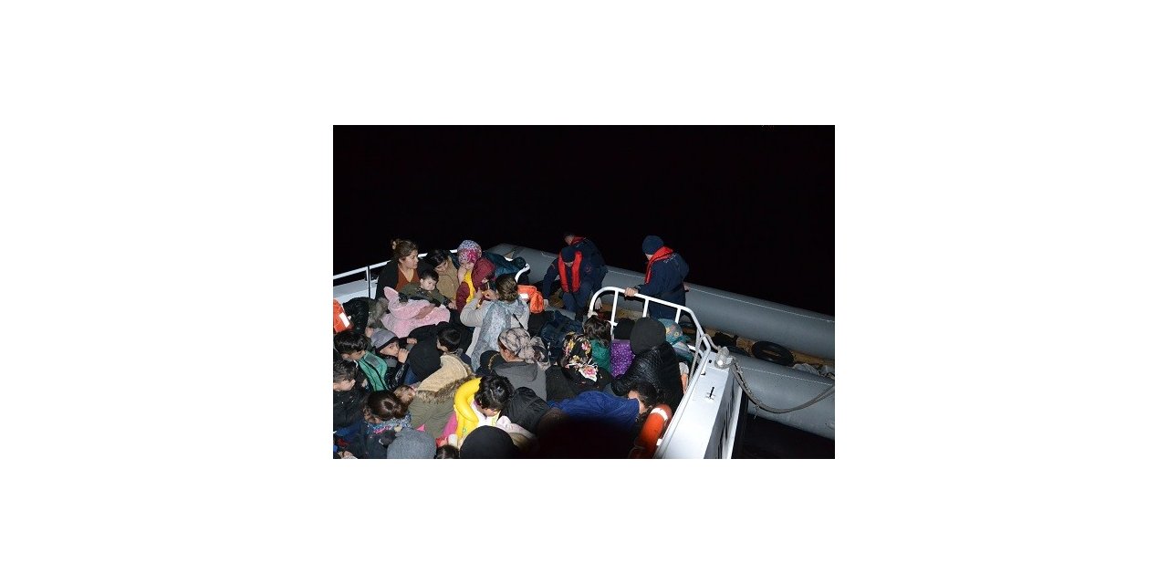 Kuşadası’nda 90 düzensiz göçmen yakalandı