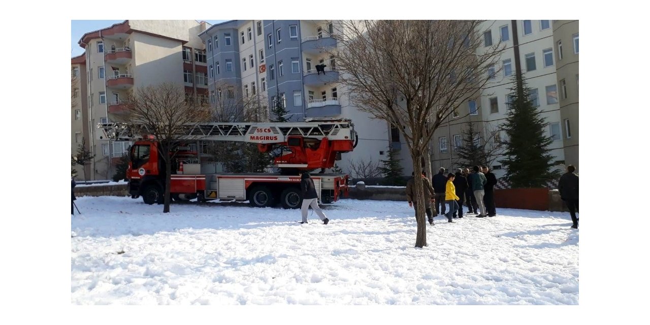 5. kattan atlayan şahıs ağır yaralandı