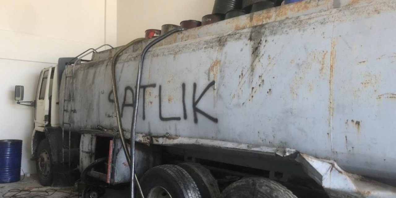 16 ton kaçak akaryakıt ele geçirildi