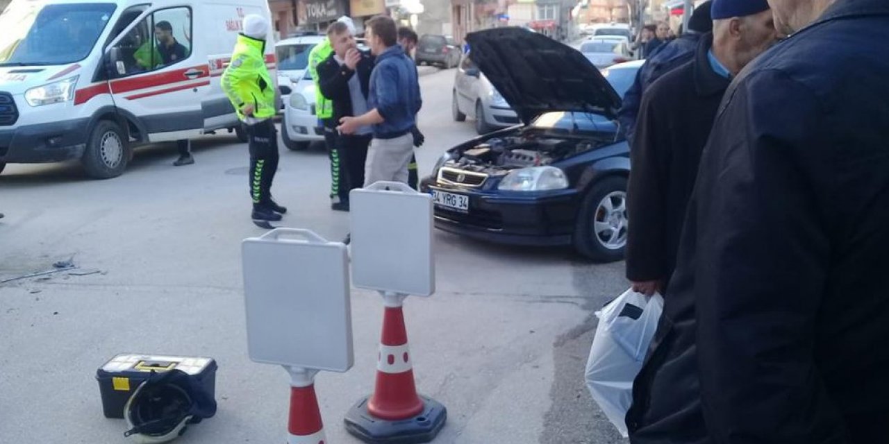 Bilecik’te yaşanan trafik kazasında 1 kişi yaralandı