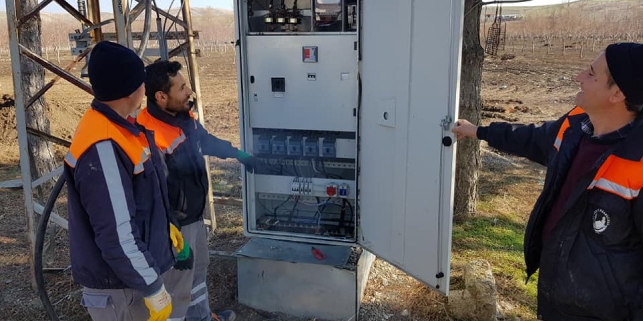 Trafonun kabloları çalındı