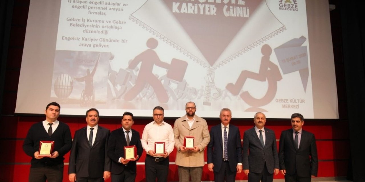 Gebze’de 190 engelli iş sahibi oldu