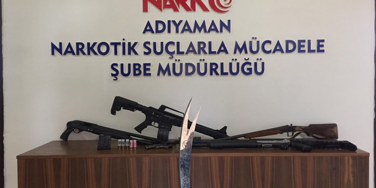 Adıyaman'da uyuşturucu operasyonunda 5 şüpheli yakalandı