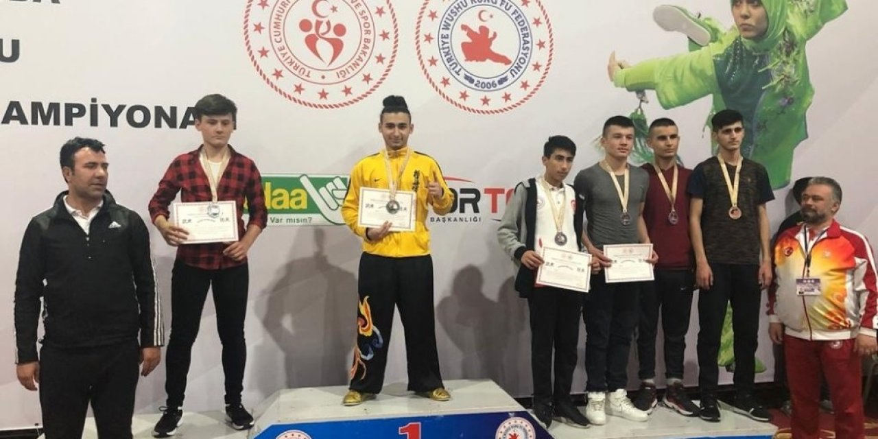 Wushu’da 6 madalya