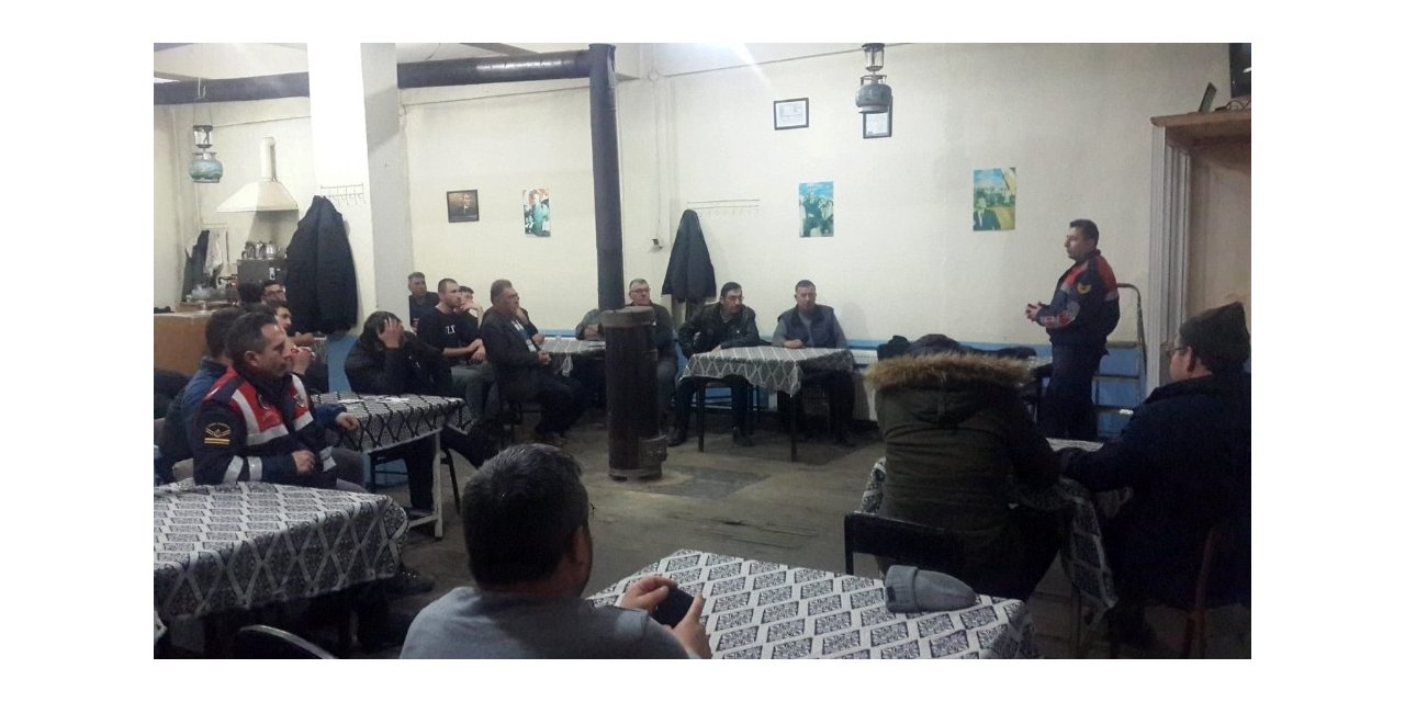 Jandarma timlerinden trafik semineri