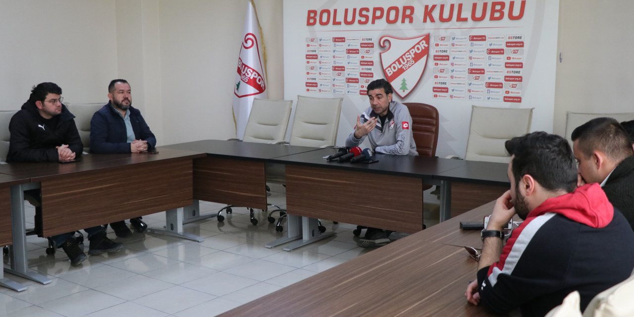 Boluspor Teknik Direktörü Osman Özköylü'den hakem kararlarına tepki: