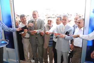 İrşad Camii dualar eşliğinde açıldı