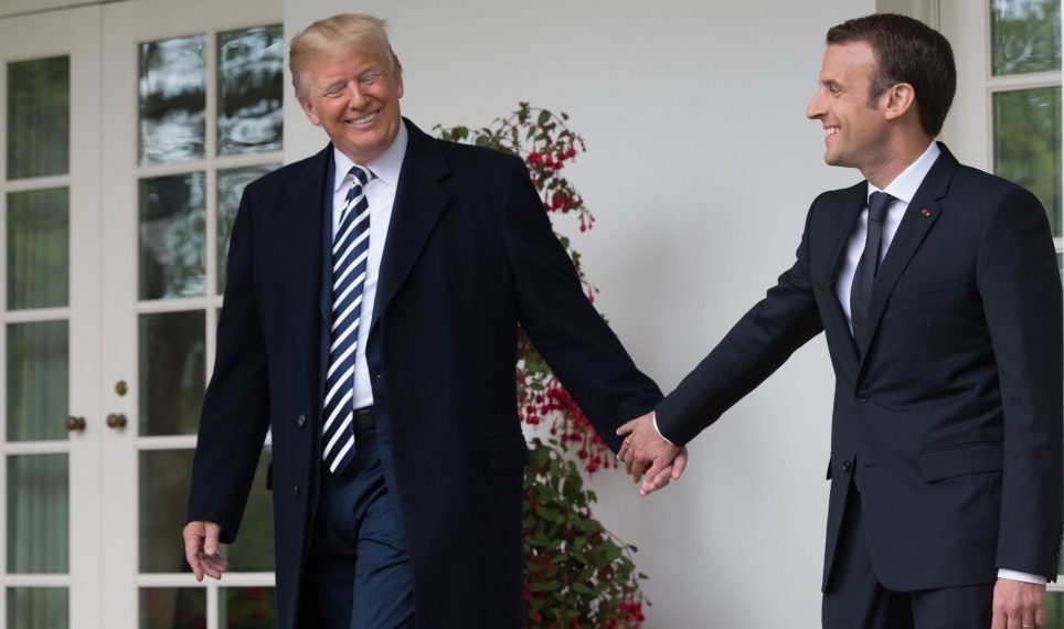 Trump ve Macron, NATO'yu görüştü!