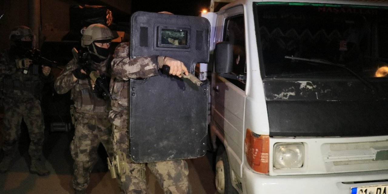 Torbacılara özel harekatla şafak baskını