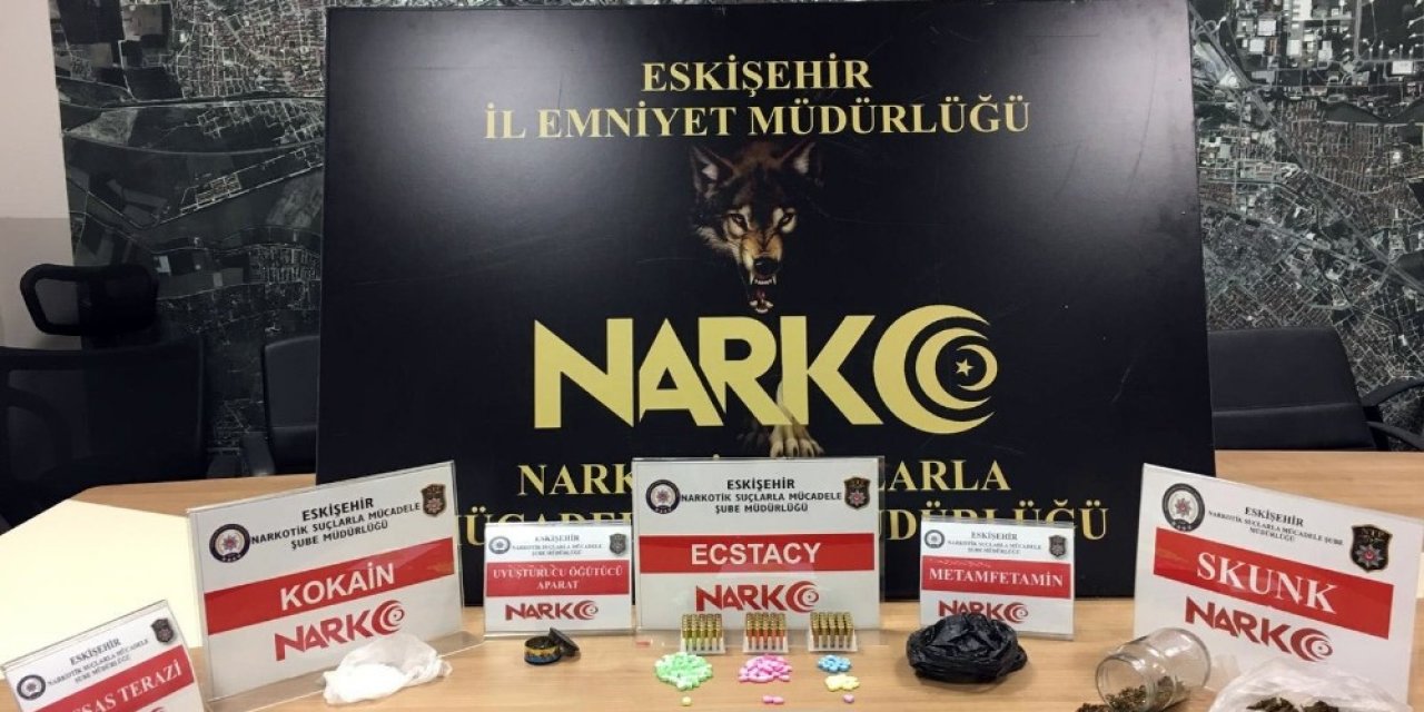 Eskişehir’de uyuşturucu operasyonu: 1 gözaltı