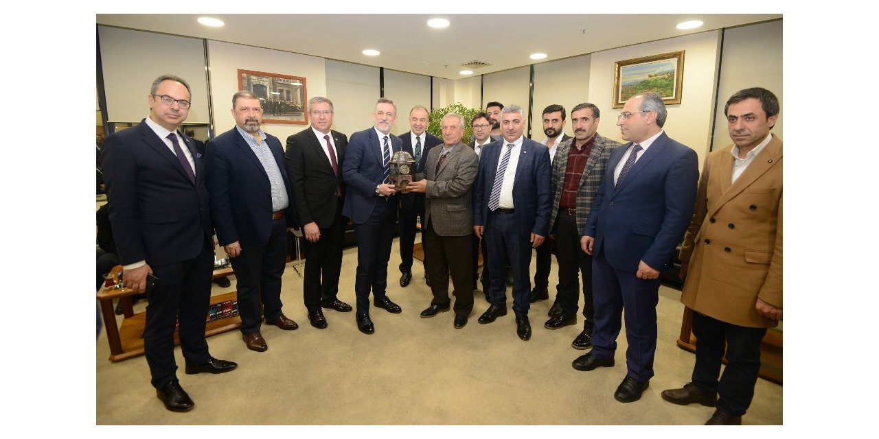 Kardeş oda Doğubayazıt TSO’dan BTSO’ya ziyaret