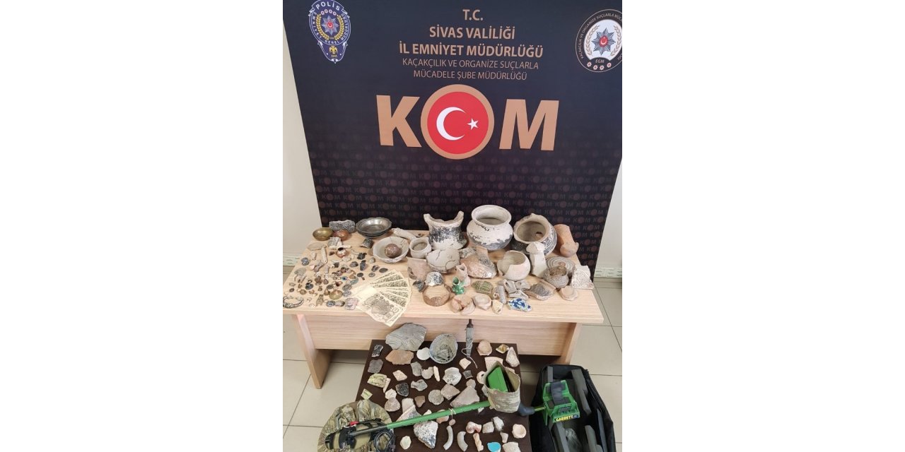 Sivas’ta tarihi eser operasyonu